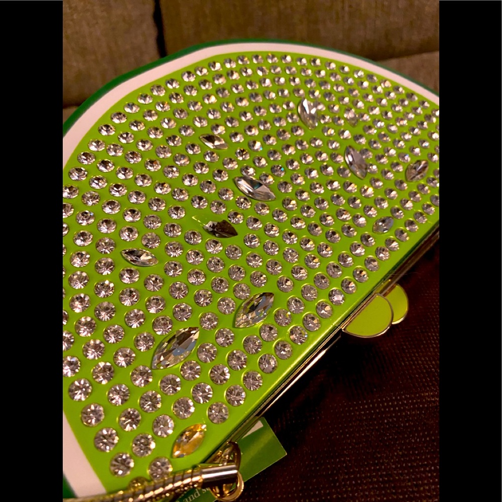 Kate Spade Handbag/Purse/Clutch Slice of Lime Crystal Bag Brand New with Tags